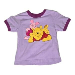 Winnie The Pooh Xxs 2/3 Pooh Shirt Disney Lavender